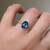 S807-SERENITY-WG-NVST3732 - Ring on Hand