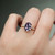 S806-ALICE-RG-NVST3737 - Ring on Hand