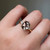 S811-FAYE-YG-NVST3741 - Ring on Hand
