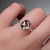 S812-SARAH-YG-NVST3741 - Ring on Hand