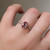 S807-SERENITY-RG-NVST3746 - Ring on Hand