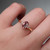 S812-SARAH-RG-NVST3746 - Ring on Hand