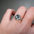 S817-CLARA-WG-NVST3750 - Ring on Hand