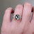 S823-FLEUR-YG-NVST3750 - Ring on Hand