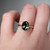 S826-CELINE-YG-NVSTL3598 - Ring on Hand