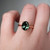 S826-CELINE-RG-NVSTL3598 - Ring on Hand