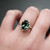 S832-ALEXANDRA-YG-NVSTL3598 - Ring on Hand