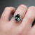 S832-ALEXANDRA-WG-NVSTL3598 - Ring on Hand