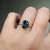 S806-ALICE-RG-NVSTL3709 - Ring on Hand