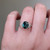 S823-FLEUR-WG-NVSTL3709 - Ring on Hand