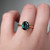 S826-CELINE-RG-NVSTL3709 - Ring on Hand