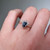 S818-IRIS-RG-NVSTL3712 - Ring on Hand
