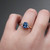 S824-ZARA-RG-NVST3721 - Ring on Hand