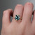 S804-VICTORIA-RG-NVST3738 - Ring on Hand