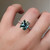S807-SERENITY-WG-NVST3738 - Ring on Hand
