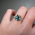 S817-CLARA-WG-NVST3738 - Ring on Hand
