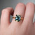 S826-CELINE-YG-NVST3738 - Ring on Hand