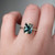 S826-CELINE-WG-NVST3738 - Ring on Hand