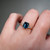 S817-CLARA-RG-NVST3739 - Ring on Hand