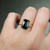 S806-ALICE-YG-NVST3744 - Ring on Hand