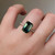 S807-SERENITY-YG-NVST3744 - Ring on Hand