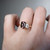 S831-HARRIET-RG-NVST3745 - Ring on Hand