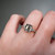 S817-CLARA-WG-NVST3751 - Ring on Hand
