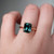 S801-LEAH-RG-NVSTL3597 - Ring on Hand
