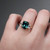S824-ZARA-RG-NVSTL3597 - Ring on Hand