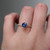 S804-VICTORIA-RG-NVST3718 - Ring on Hand