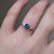 S815-LYDIA-WG-NVST3718 - Ring on Hand