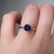 S801-LEAH-RG-NVST3719 - Ring on Hand
