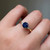 S811-FAYE-YG-NVST3719 - Ring on Hand