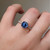 S807-SERENITY-RG-NVST3720 - Ring on Hand