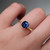 S812-SARAH-YG-NVST3758 - Ring on Hand