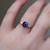 S815-LYDIA-YG-NVST3758 - Ring on Hand