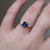 S815-LYDIA-RG-NVST3759 - Ring on Hand