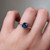 S828-SYLVIA-RG-NVST3759 - Ring on Hand