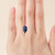 2.05 ct Pear Blue Sapphire - Nolan and Vada