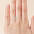 Serenity - 1.73 Cushion White Sapphire Engagement Ring : Nolan and Vada