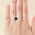 Flora - 1.74 Round Blue Sapphire Engagement Ring : Nolan and Vada