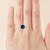 Faye - 1.74 Round Blue Sapphire Engagement Ring : Nolan and Vada