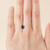 Fleur - 1 Oval Blue Sapphire Engagement Ring : Nolan and Vada