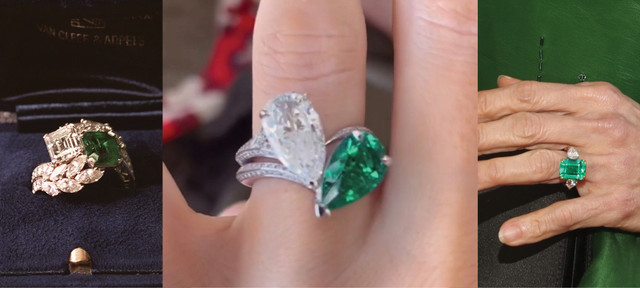 10 Best Celebrity Emerald Engagement Rings