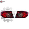 2014 - 2016 MAZDA 3 SEDAN MEXICO BUILT BULB TYPE TAIL LIGHTS High Quality - PHARES ARRIERE avec AMPOULE Haute Qualite