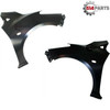 2011 - 2014 MAZDA 2 FRONT FENDERS CAPA Certified with MARKER HOLE - AILES AVANT avec TROU D'ECLAIRAGE LATERAL CAPA Certifiee
