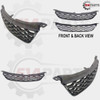 2009 - 2014 TOYOTA MATRIX FRONT BUMPER COVER GRILLE - CALANDRE pour PARE-CHOC AVANT