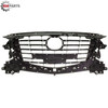 2017 - 2018 MAZDA 3 and MAZDA 3 SPORT SEDAN/HATCHBACK FRONT BUMPER COVER GRILLE MATTE-BLACK without EMBLEM BASE - CALANDRE pour PARE-CHOCS AVANT NOIR MAT sans BASE pour LOGO 2017 - 2018 MAZDA 3 and MAZDA 3 SPORT SEDAN/HATCHBACK FRONT BUMPER COVER GRILLE MATTE-BLACK without EMBLEM BASE - CALANDRE pour PARE-CHOCS AVANT NOIR MAT sans BASE pour LOGO