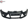 2012 - 2014 FORD FOCUS SEDAN/HATCHBACK PRIMED FRONT BUMPER COVER without PARKING SENSORS/CAMERA HOLES - PARE-CHOCS AVANT PRIME sans TROUS de CAPTEURS/CAMERA