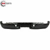 2005 - 2015 TOYOTA TACOMA without SR5/X-RUNNER/PRE-RUNNER PKG BLACK STEEL REAR BUMPER FACE BAR - PARE-CHOCS ARRIERE en ACIER NOIR sans PAQUET SR5/X-RUNNER/PRE-RUNNER